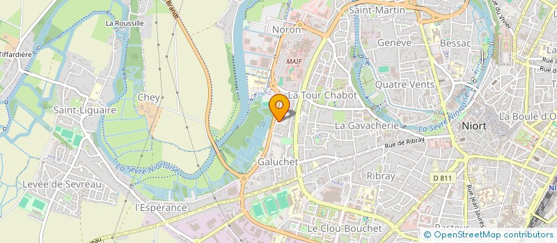 localisation de l'entreprise INDIVISION PILON  NIORT