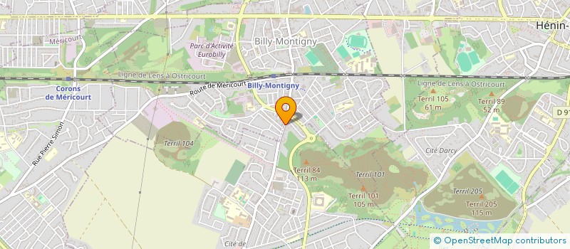 localisation de l'entreprise INDIVISION PILON FOUCHER  ROUVROY