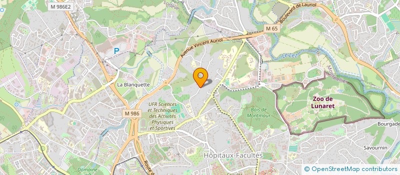 localisation de l'entreprise INDIVISION PIM-IMMO EURL- LE REFUGE DU 2 FEVRIER EURL à MONTPELLIER