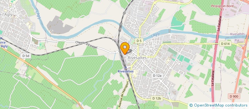 localisation de l'entreprise INDIVISION PIMBERT  RIVESALTES