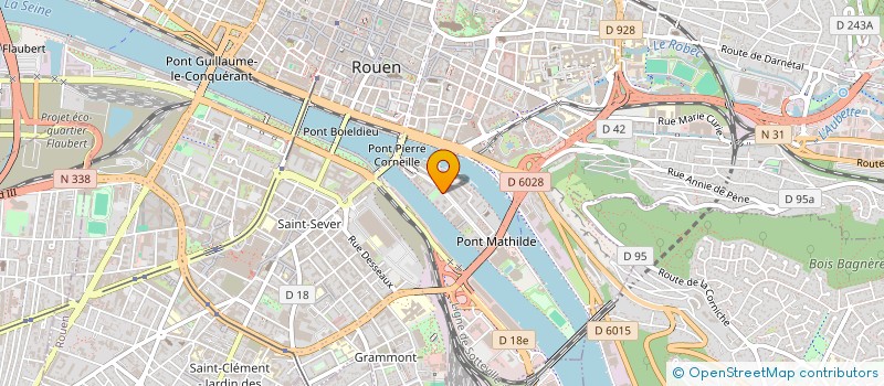 localisation de l'entreprise INDIVISION PIMOR  AUGUSTIN ET DORE MARION  ROUEN