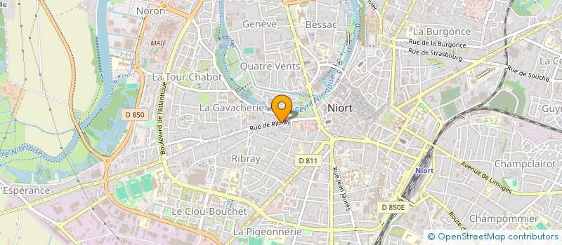 localisation de l'entreprise INDIVISION PINA/LE TORREC à NIORT