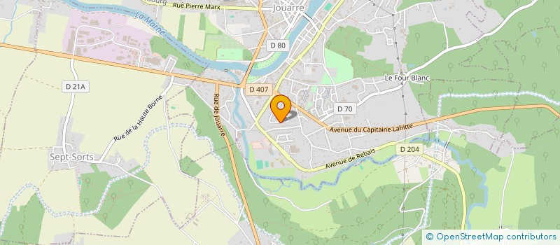 localisation de l'entreprise INDIVISION PINA LOPES à LA FERTE-SOUS-JOUARRE