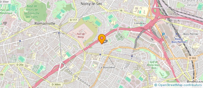 localisation de l'entreprise INDIVISION PINARD à NOISY-LE-SEC