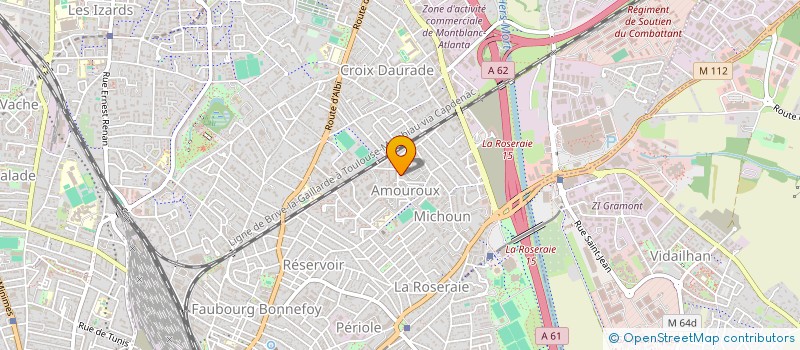 localisation de l'entreprise INDIVISION PINATON COFFINET à TOULOUSE