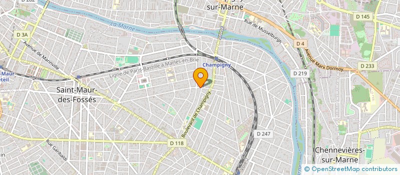 localisation de l'entreprise INDIVISION PINCON-LOGIE à SAINT-MAUR-DES-FOSSES