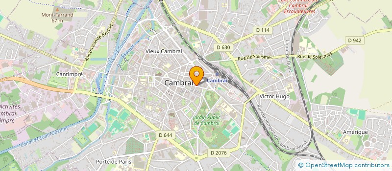 localisation de l'entreprise INDIVISION PINGUET GOBERT à ESTOURMEL