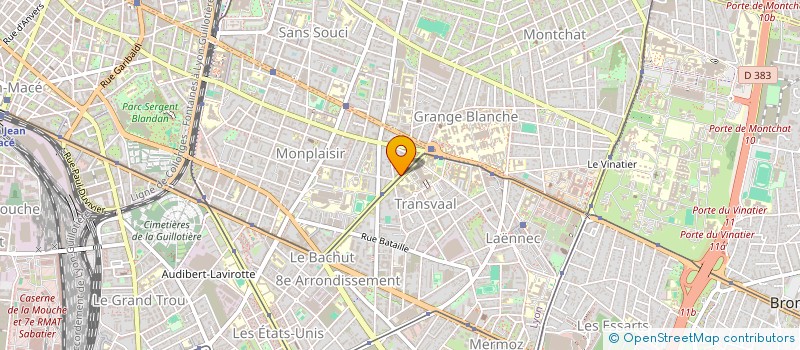 localisation de l'entreprise INDIVISION PINON / BOUILLOD  LYON