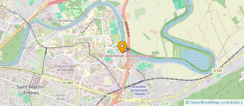 localisation de l'entreprise INDIVISION PINOTEAU  GIERES