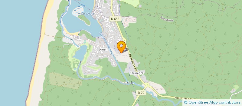 localisation de l'entreprise INDIVISION PINSOLLE  SOUSTONS