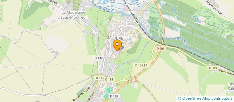 localisation de l'entreprise INDIVISION PION  MONTREUIL-SUR-MER