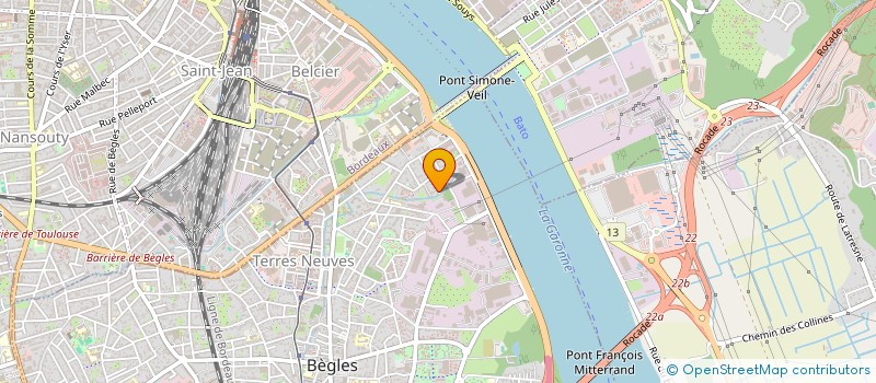 localisation de l'entreprise INDIVISION PIRAN à BEGLES