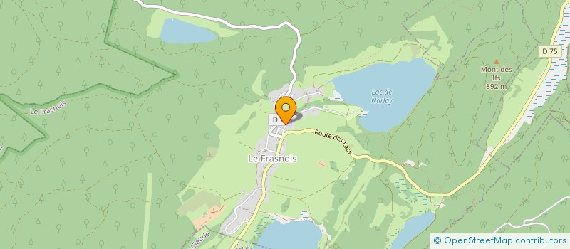 localisation de l'entreprise INDIVISION PIRANY BLONDEAU  LE FRASNOIS