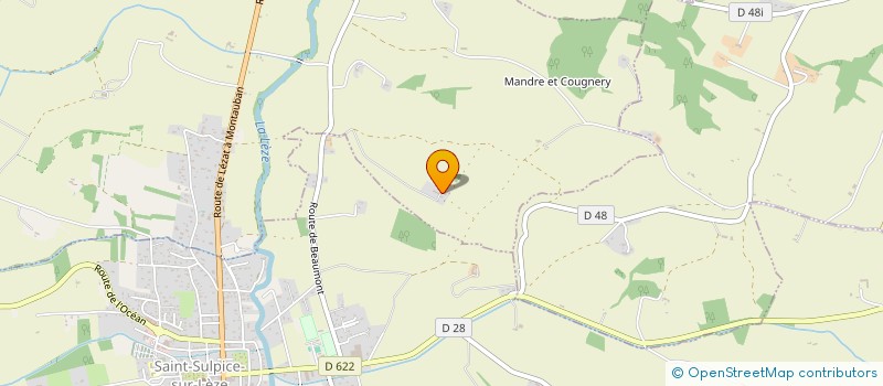 localisation de l'entreprise INDIVISION PIRENNE HEMELAAR  MONTAUT