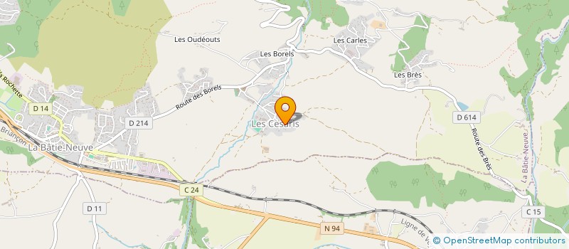 localisation de l'entreprise INDIVISION PIRMEZ à CHORGES