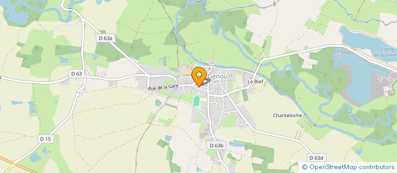 localisation de l'entreprise INDIVISION PISCOU THINLOT à SAINT-GENOU