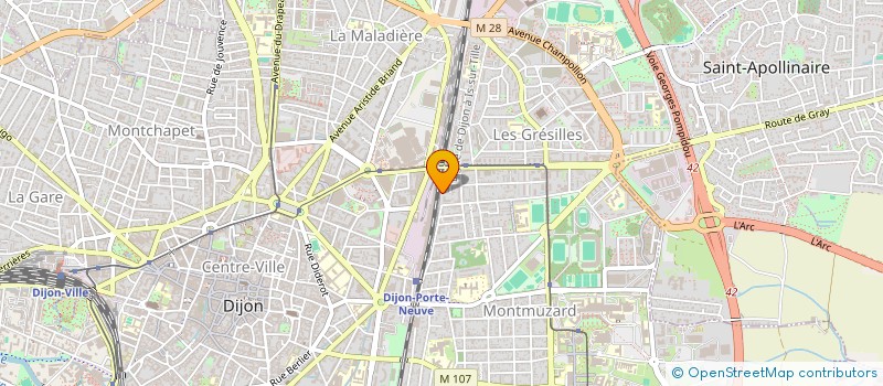 localisation de l'entreprise INDIVISION PISSELOUP EMMANUEL / REB VALERIE à DIJON