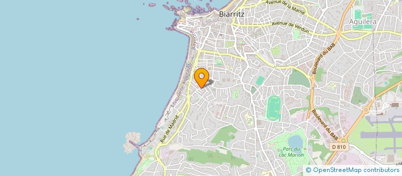 localisation de l'entreprise INDIVISION PISSINIS ARDITI à BIARRITZ