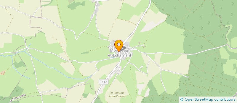 localisation de l'entreprise INDIVISION PITOIZET  MONTCEAU-ET-ECHARNANT