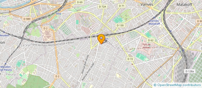 localisation de l'entreprise INDIVISION PIVRON GUIHARD à CLAMART