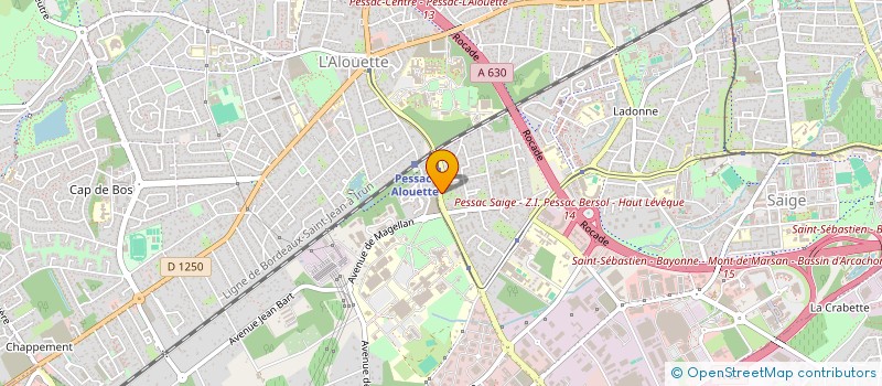 localisation de l'entreprise INDIVISION PLAISANT à PESSAC