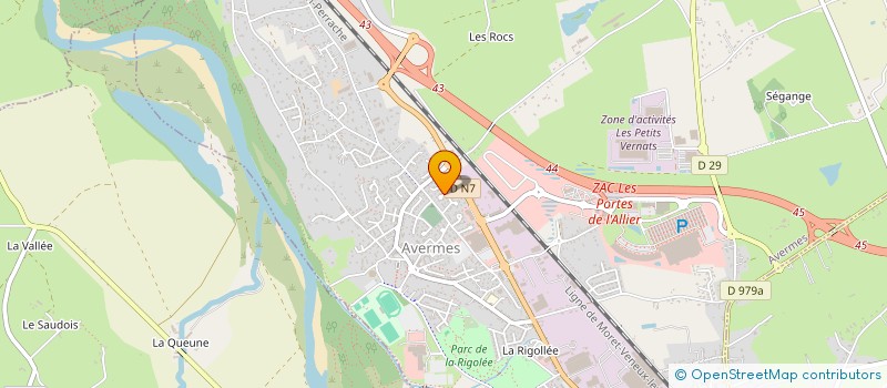 localisation de l'entreprise INDIVISION PLANAT - VAN.KLEEF  AVERMES