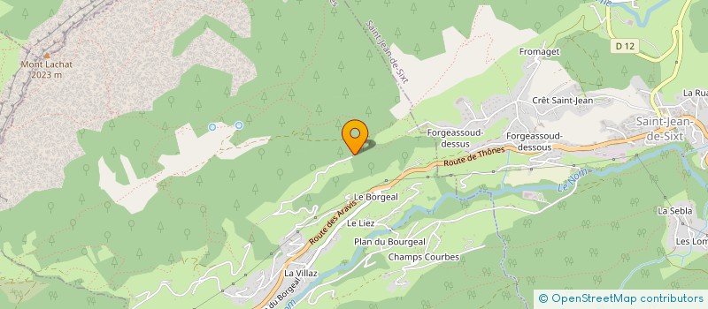 localisation de l'entreprise INDIVISION PLANTEVIN LAURENT  SERRAVAL