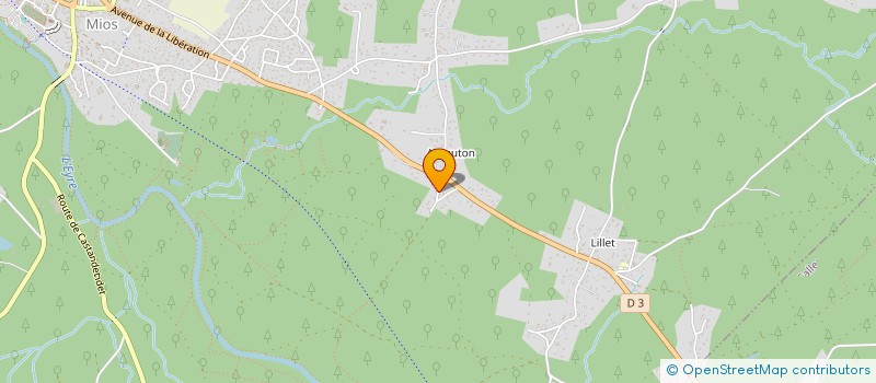 localisation de l'entreprise INDIVISION PLANTEY  MIOS