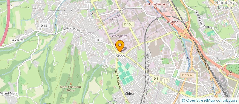 localisation de l'entreprise INDIVISION PLASSAS BOBICHON  CHAMBERY