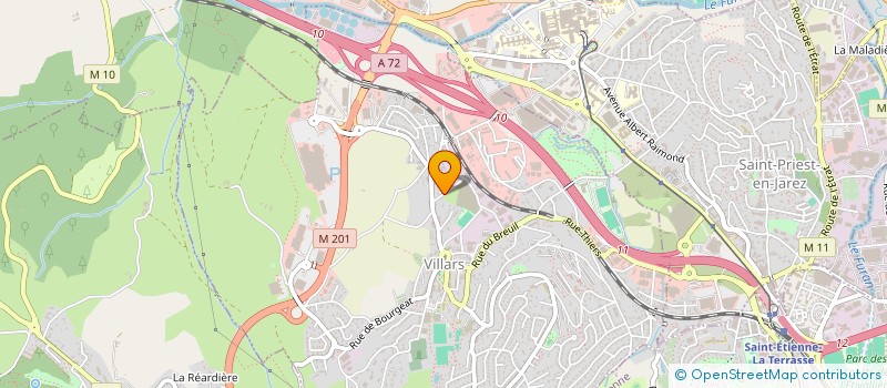 localisation de l'entreprise INDIVISION PLATEL BEGUET  VILLARS