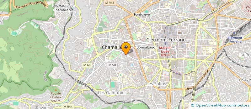 localisation de l'entreprise INDIVISION PLATTEAUX BARBOSA BOURG  CHAMALIERES