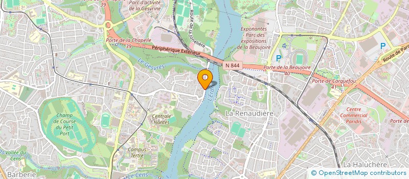 localisation de l'entreprise INDIVISION PLAUD  NANTES