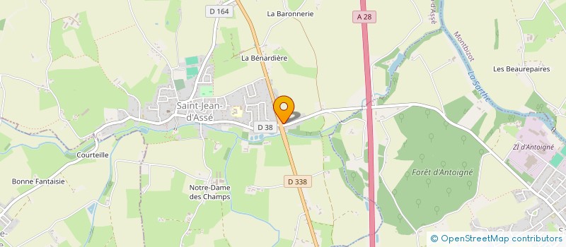 localisation de l'entreprise INDIVISION PLE  SAINT JEAN D'ASSE