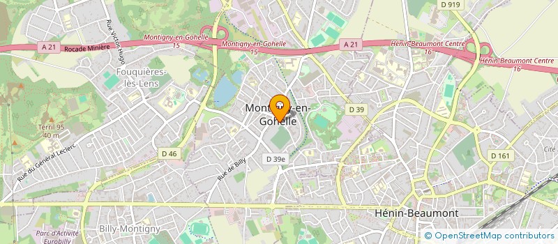 localisation de l'entreprise INDIVISION PLEE-HERBAUT  MONTIGNY-EN-GOHELLE