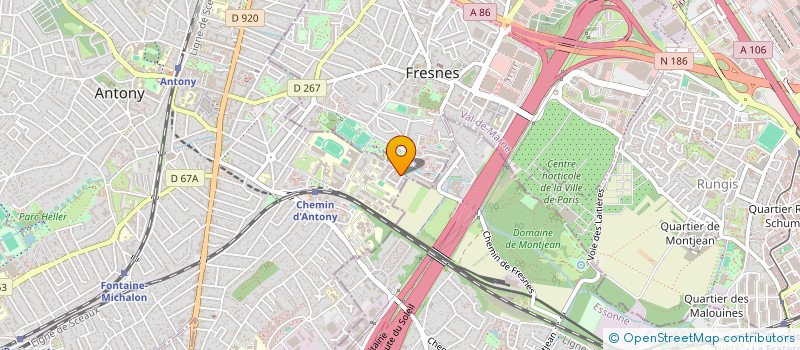 localisation de l'entreprise INDIVISION PLEIN SUD à ANTONY