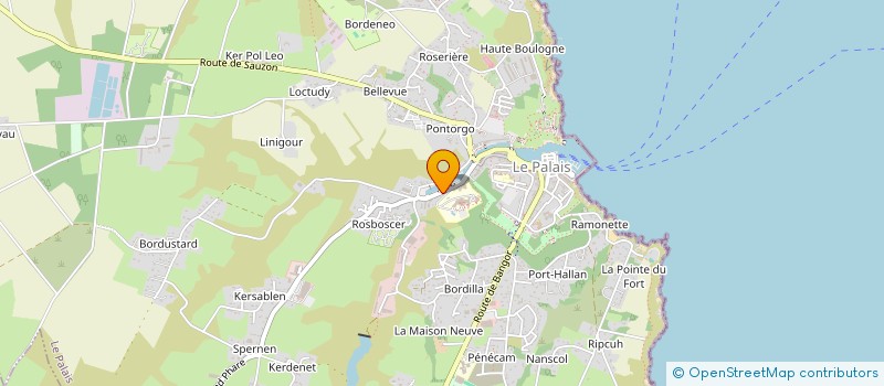 localisation de l'entreprise INDIVISION  PLENIER  ET DELCROIX  LE PALAIS