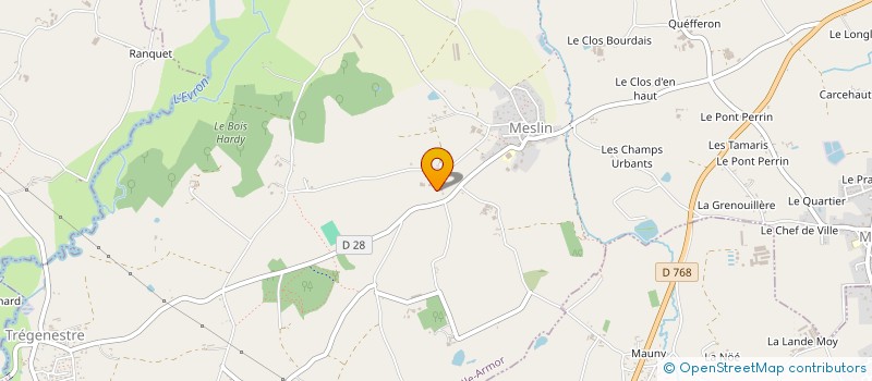 localisation de l'entreprise INDIVISION PLESTAN J-L ET MICHEL  LAMBALLE-ARMOR