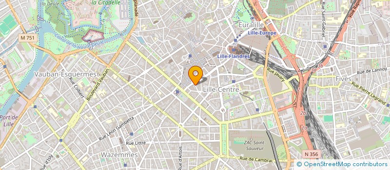 localisation de l'entreprise INDIVISION PLUCHARD - BALY à LILLE