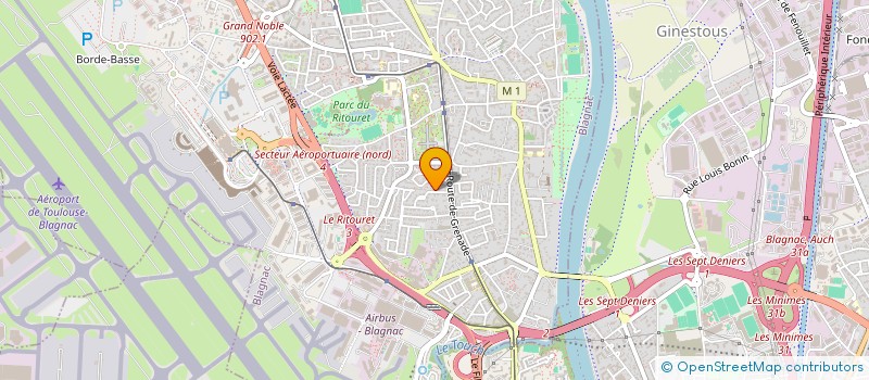 localisation de l'entreprise INDIVISION PODDA à BLAGNAC