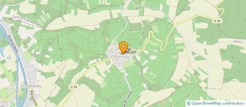 localisation de l'entreprise INDIVISION PODOR  IRANCY