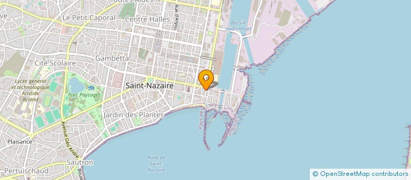 localisation de l'entreprise INDIVISION POIGNART  SAINT-NAZAIRE