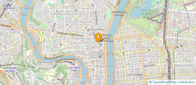 localisation de l'entreprise INDIVISION POINAS à LYON