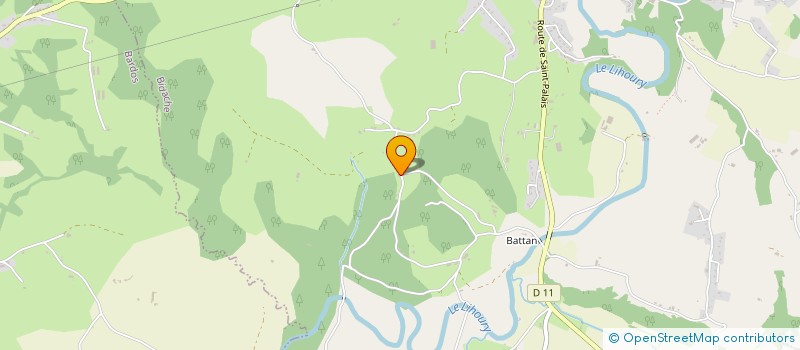 localisation de l'entreprise INDIVISION POINCLOUX ET BOURBON  BIDACHE