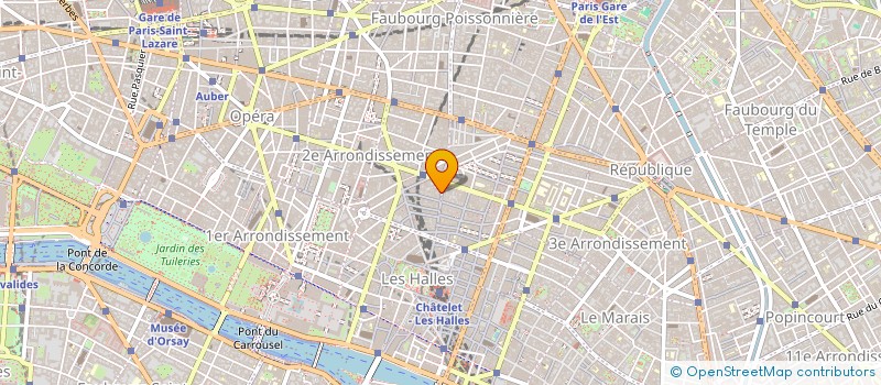 localisation de l'entreprise INDIVISION POINGT DEBIEVRE  PARIS