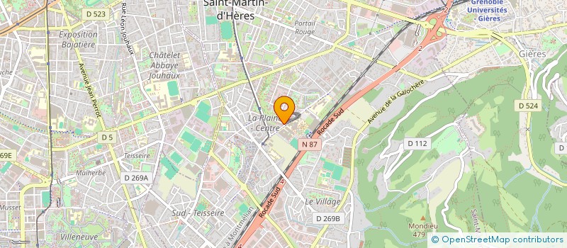 localisation de l'entreprise INDIVISION POINSON SEBASTIEN ET MARCIANO CATHY  SAINT-MARTIN-D'HERES