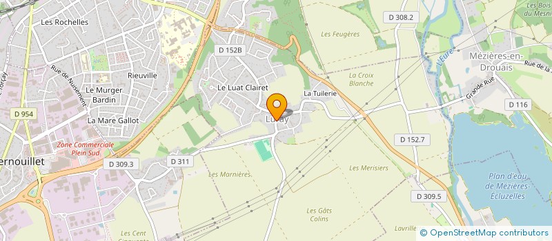 localisation de l'entreprise INDIVISION POIRIER JEAN-MARC ET SEGGAR SOPHIE à SAULNIERES