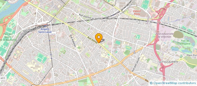 localisation de l'entreprise INDIVISION POISSONNEAU à ANGERS