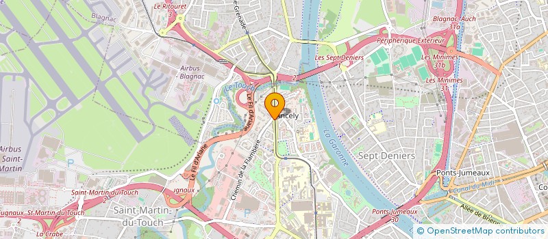 localisation de l'entreprise INDIVISION POITE / RAYNAUD à TOULOUSE