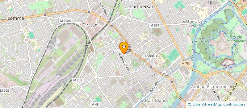 localisation de l'entreprise INDIVISION POLLET à LILLE