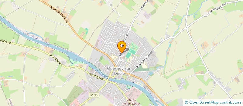 localisation de l'entreprise INDIVISION POLONI DUQUESNE à QUESNOY-SUR-DEULE